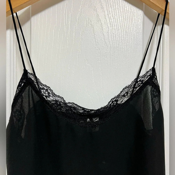 H&M Lace Trimmed Top Size 2 - Picture 3 of 7